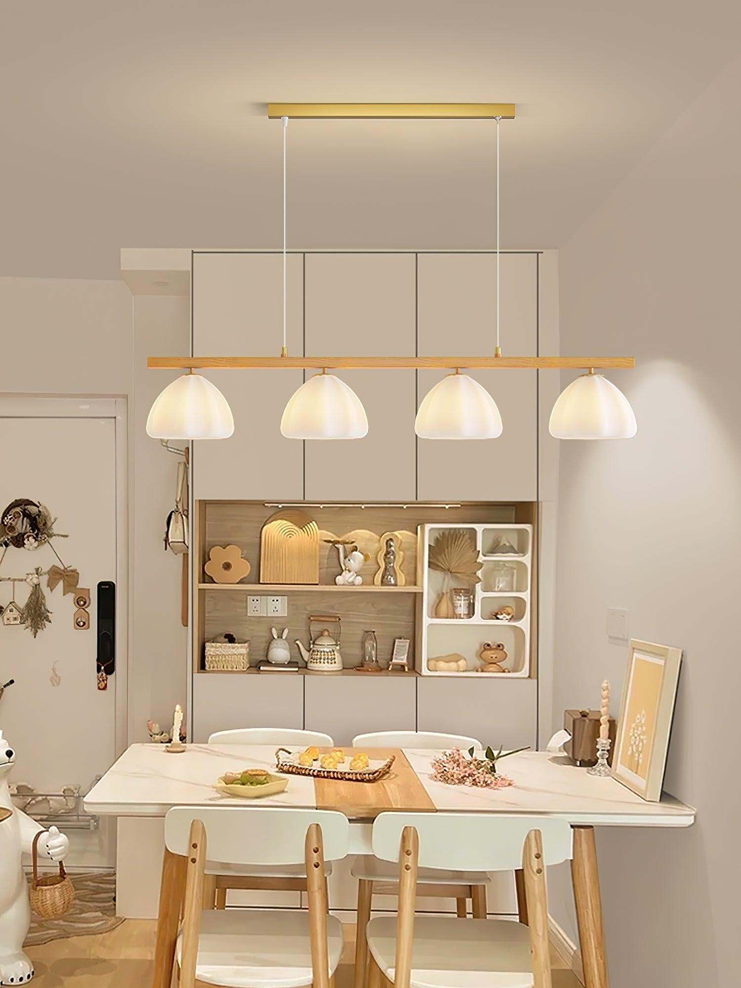Little Clouds Round/Linear Chandelier-Sylvia Space