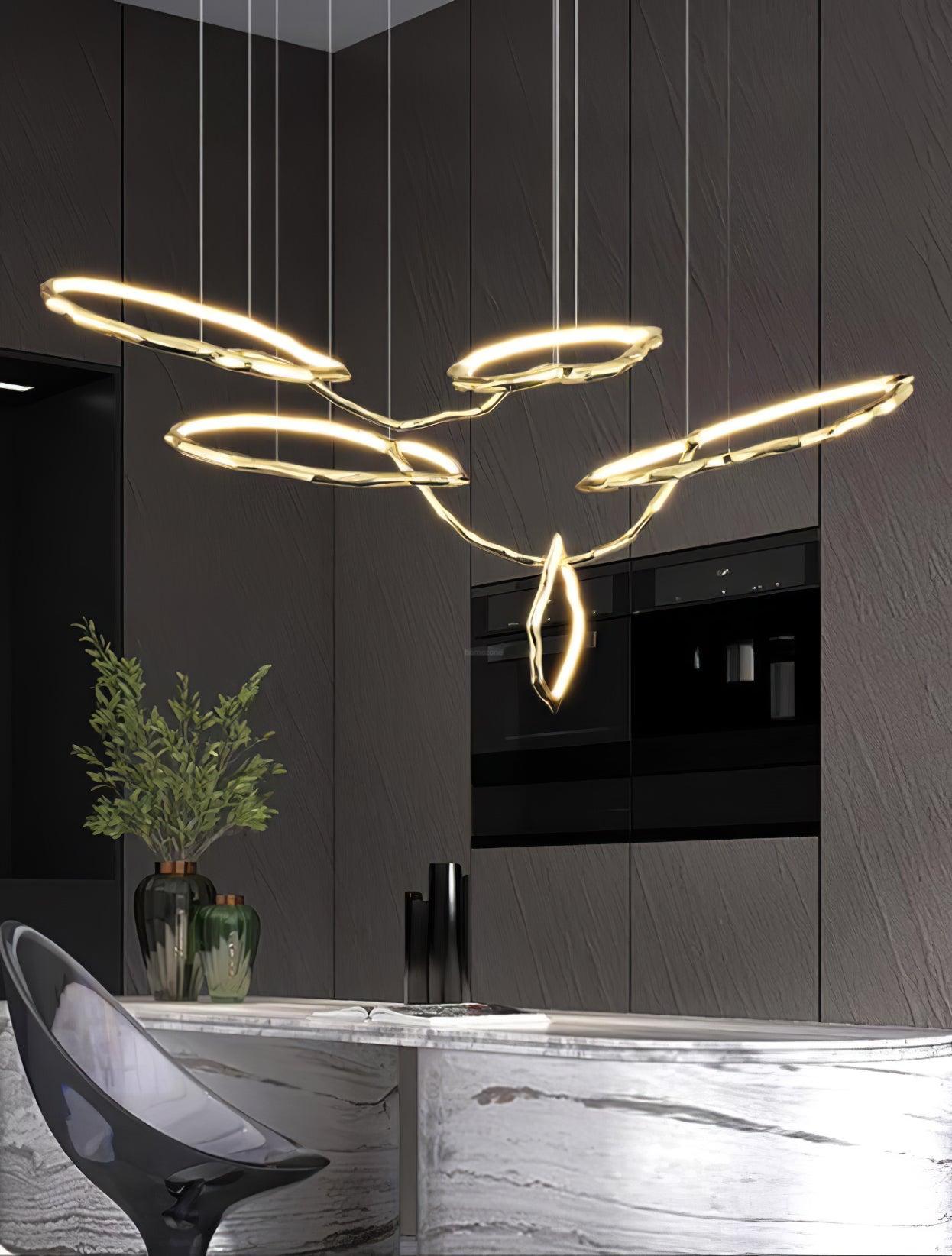 Cloud Rings Series Chandelier