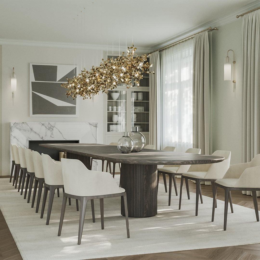 Shimmering Cloud Chandelier-Sylvia Space