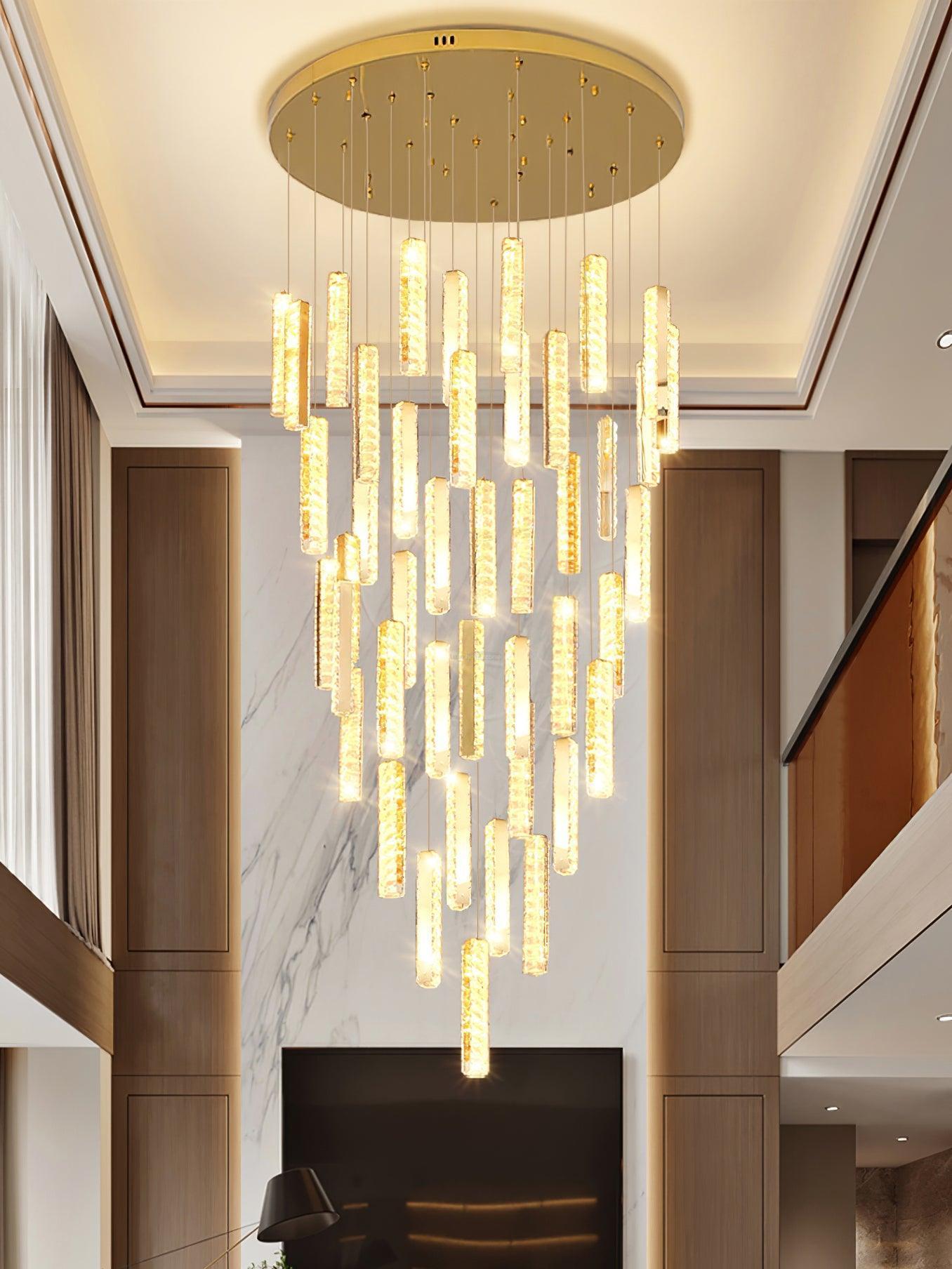 Villa Forci Chandelier with 12/15/18/21/24 heads-Sylvia Space