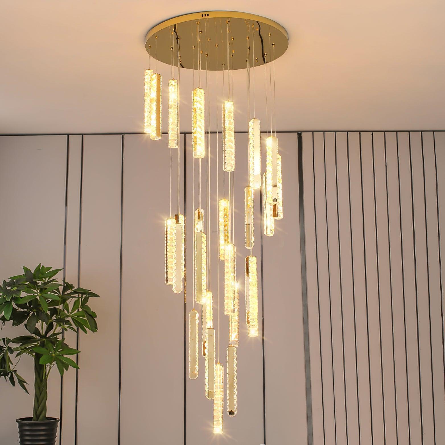 Villa Forci Chandelier with 12/15/18/21/24 heads-Sylvia Space