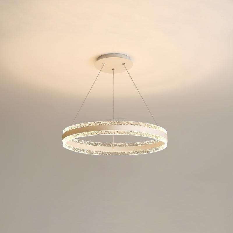Modern Circle Chandelier-Sylvia Space