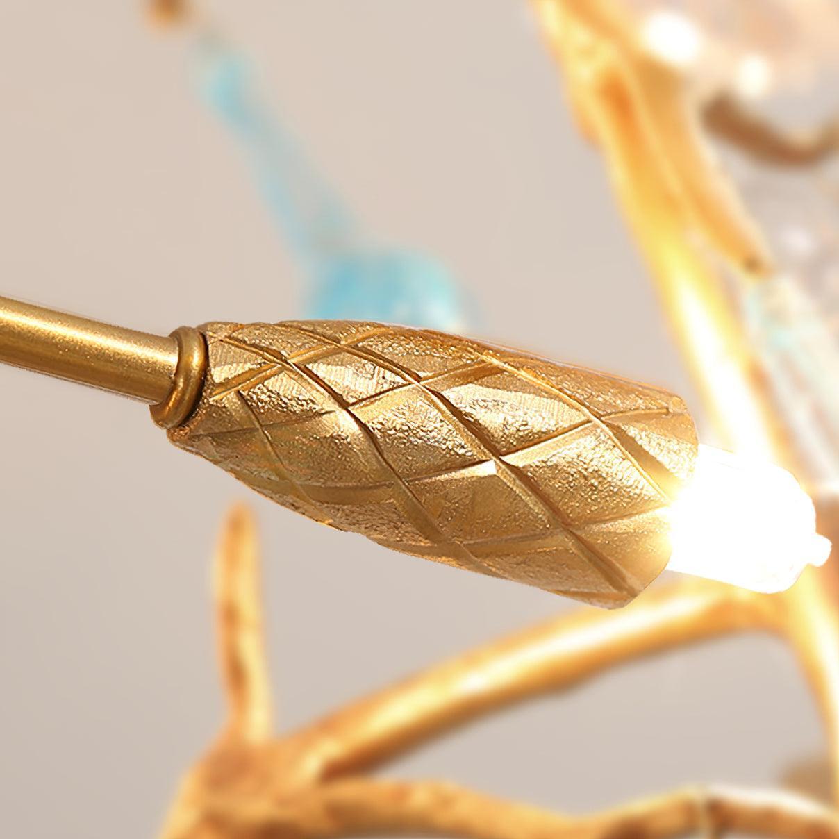 Bijou Tear Drop Style Chandelier-Sylvia Space