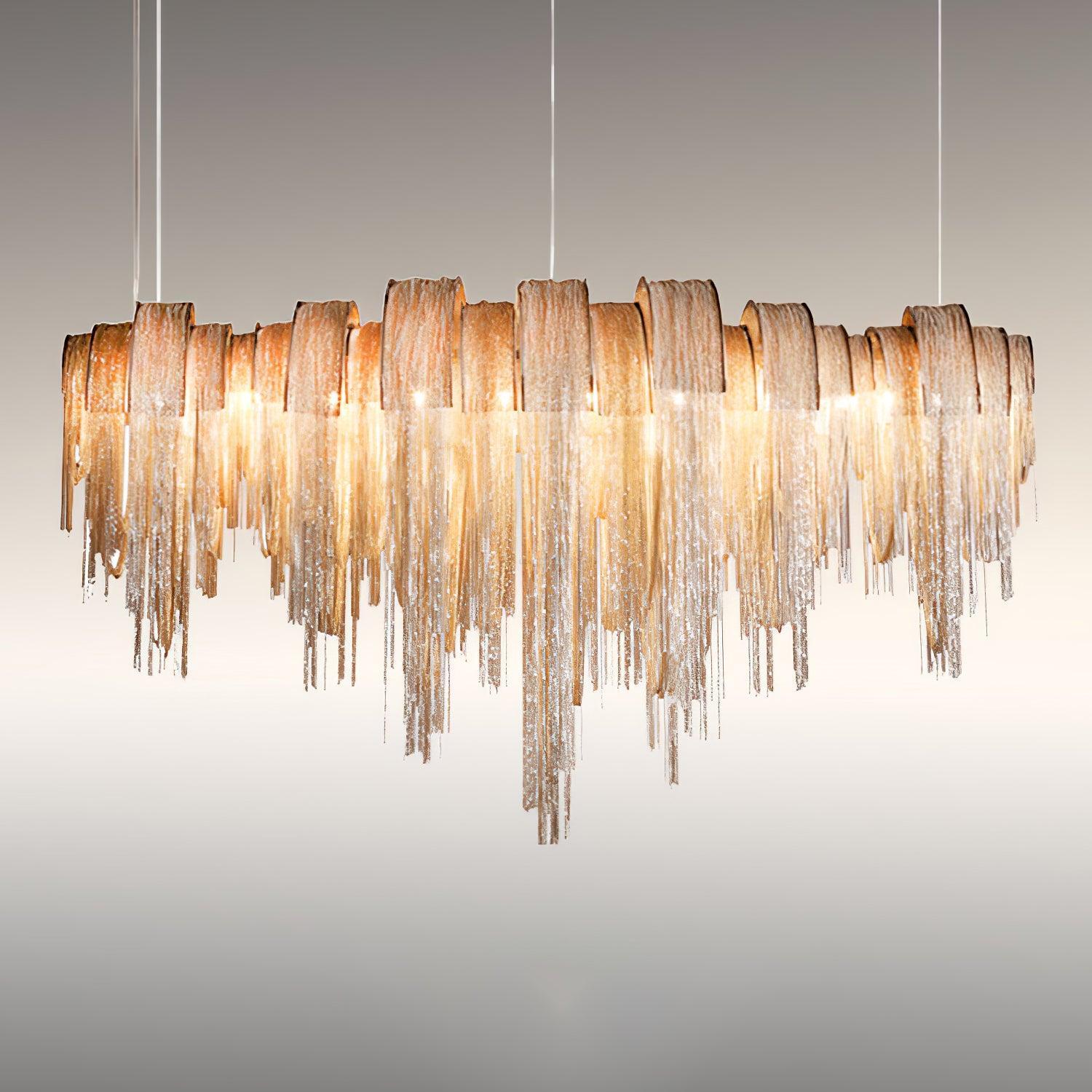 Length Chains Chandelier ∅ 23.6″-Sylvia Space