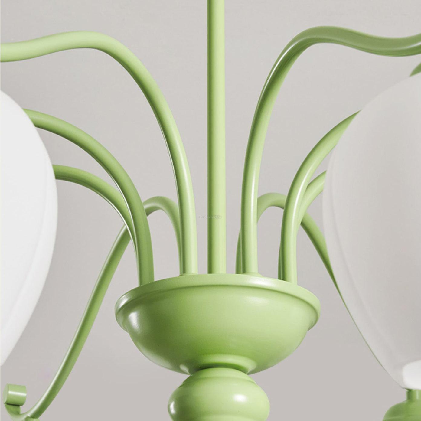 Lomance Lily Chandelier with 4/6/8 heads-Sylvia Space