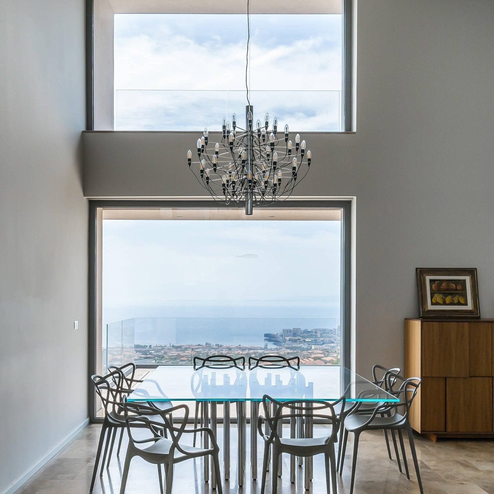 2097 Suspension Lamp with 18/30/50/75 heads-Sylvia Space