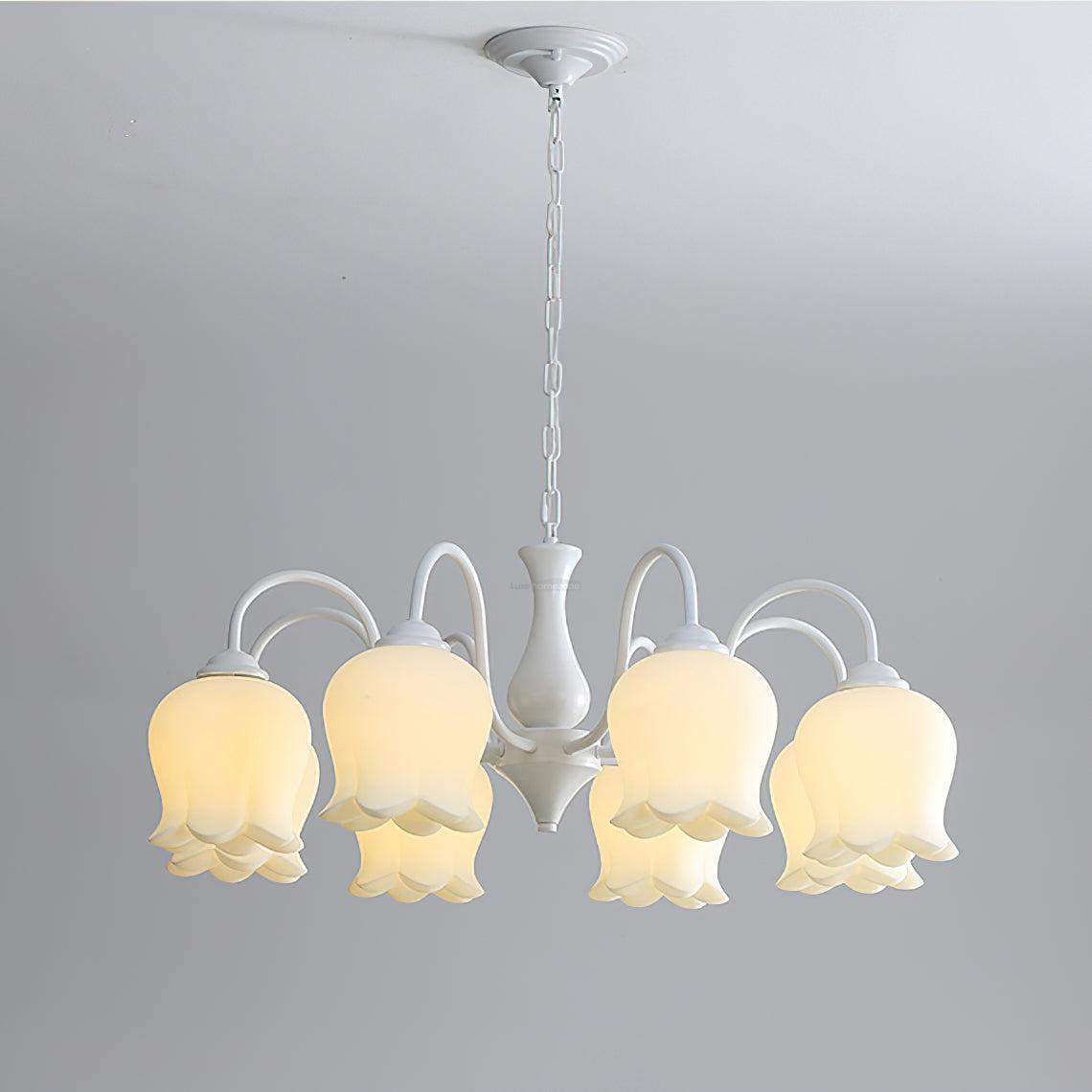 Elegant Lilium Chandelier with 5/6/8 heads-Sylvia Space