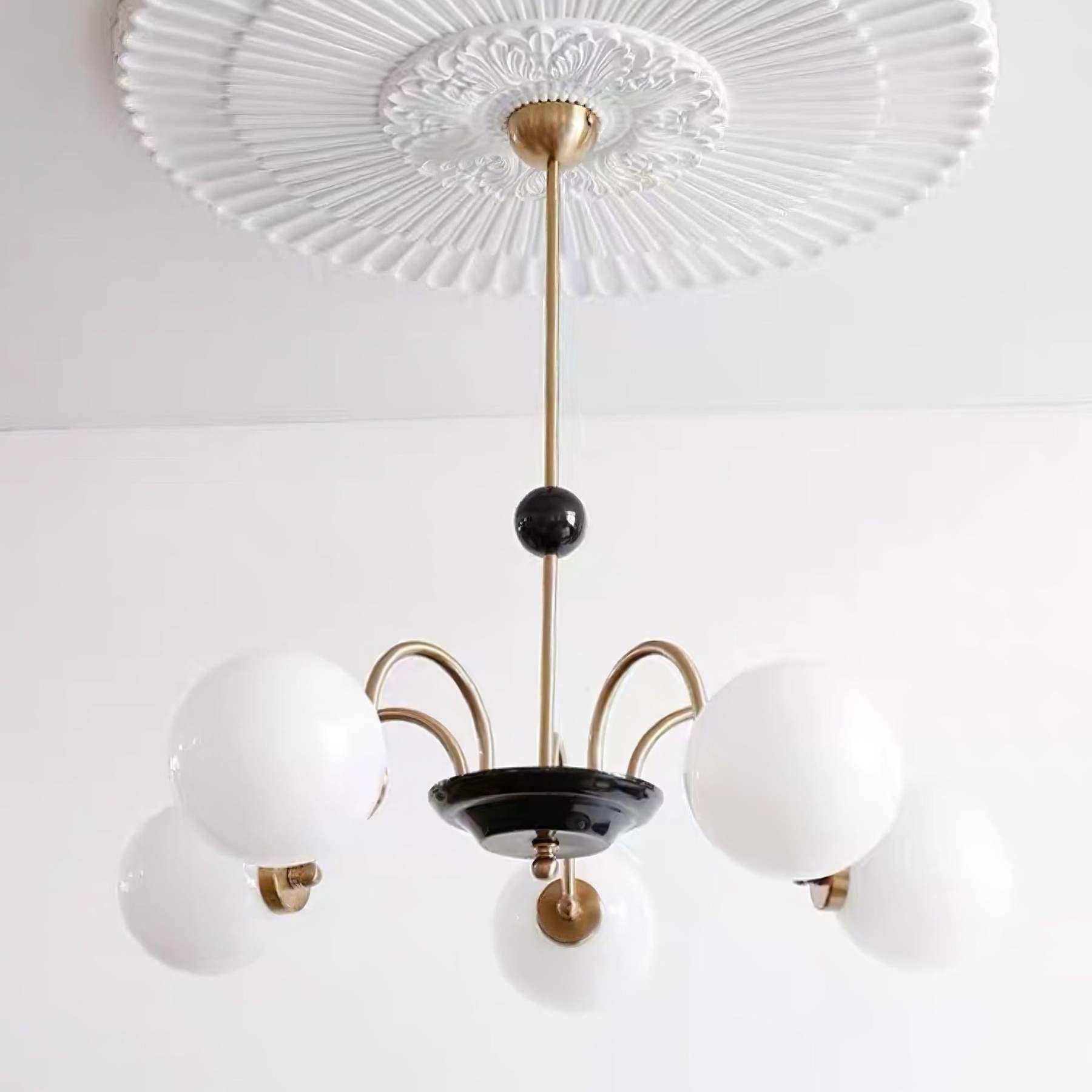 Yisu Chandelier with 3/4/5/6/8 heads-Sylvia Space