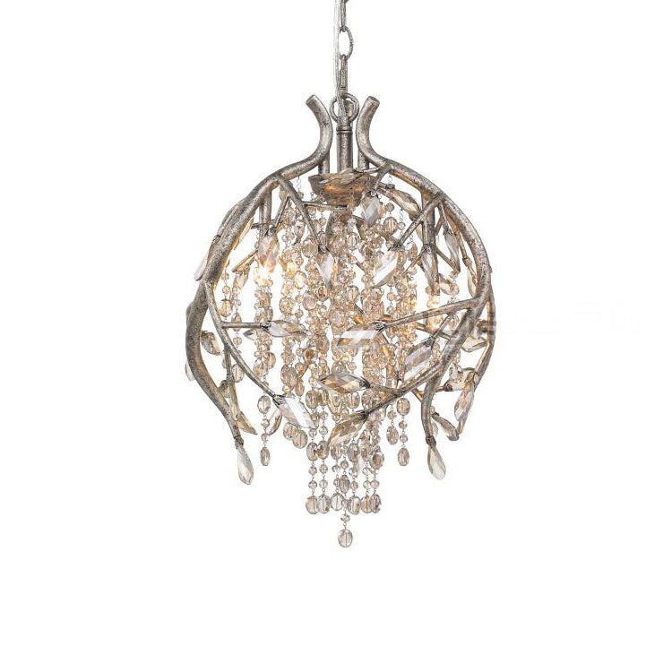 Autumn Twilight Round/Linear Chandelier-Sylvia Space