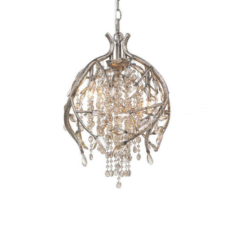 Autumn Twilight Round/Linear Chandelier-Sylvia Space