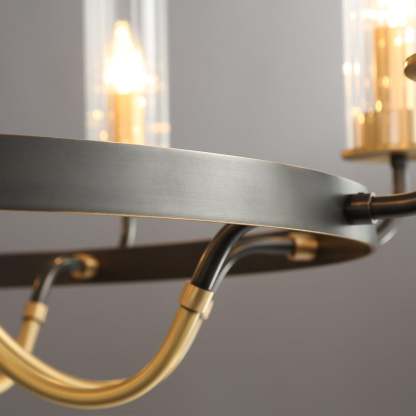 Kearney Chandelier Φ 27.2″-Sylvia Space