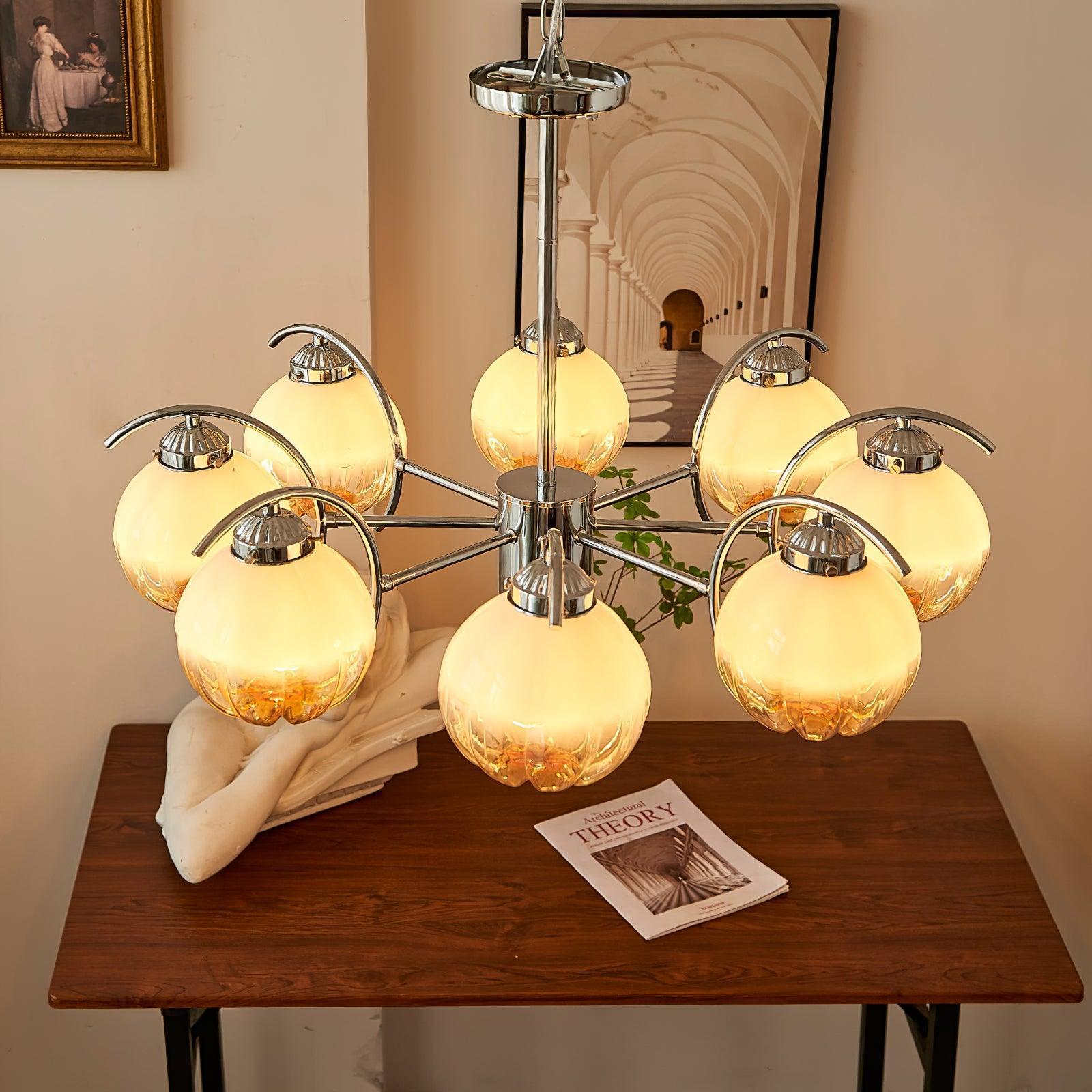 Litchford 5Lt Chandelier Φ 17.3″-Sylvia Space
