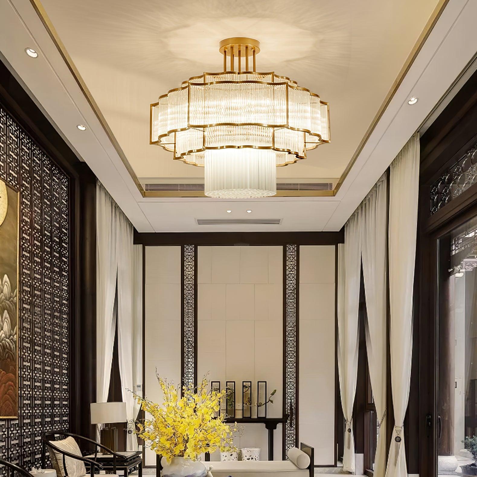 Pharo Ii Chandelier  ∅ 23.6″~39.4''-Sylvia Space