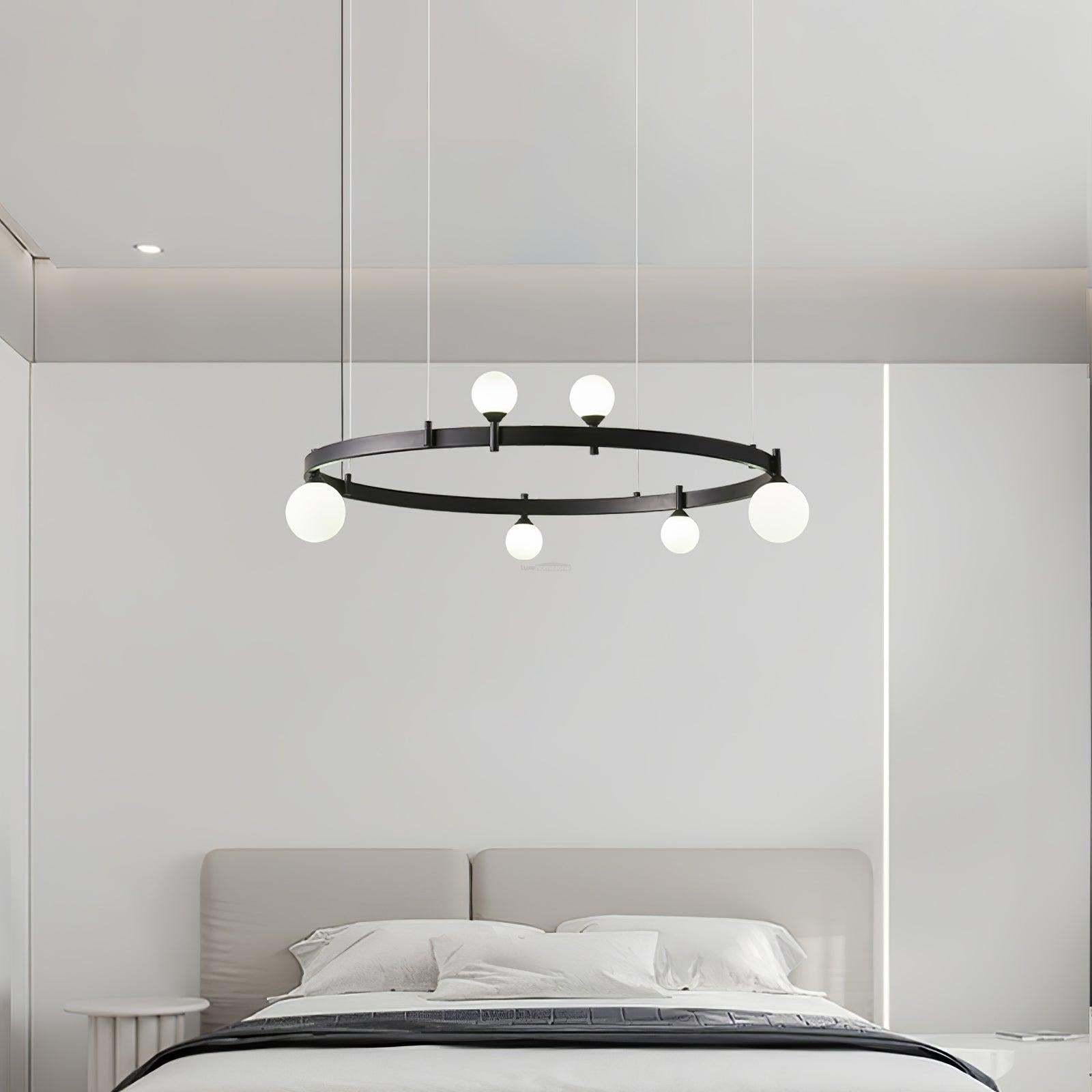 Pomi Ring Chandelier-Sylvia Space