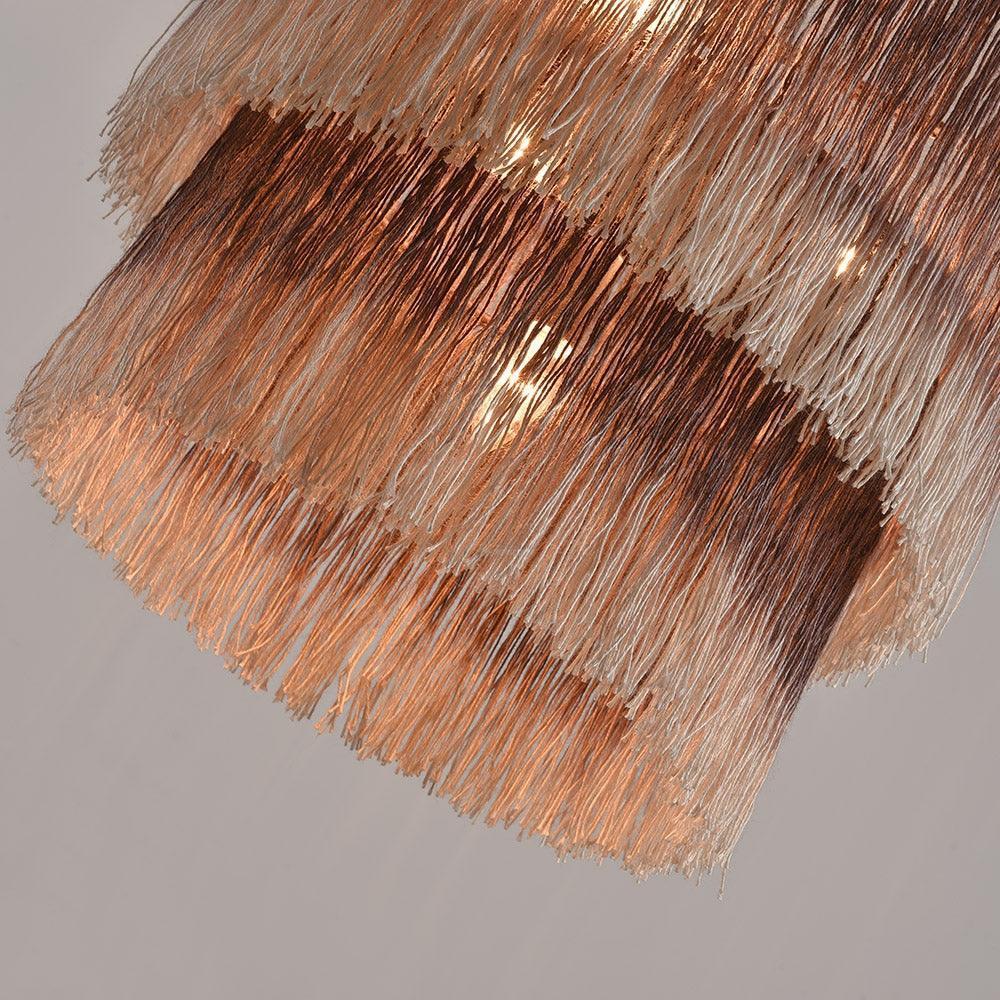 Tassel Chandelier ∅ 17.7″-Sylvia Space