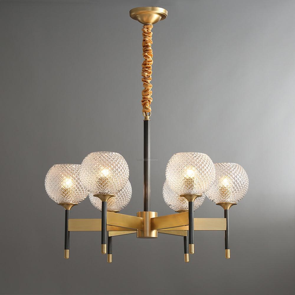 Breton Chandelier ∅ 27.2″-Sylvia Space