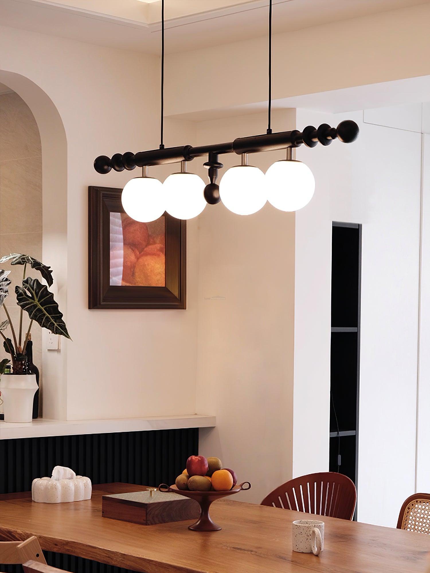 Roman Column Linear Chandelier-Sylvia Space