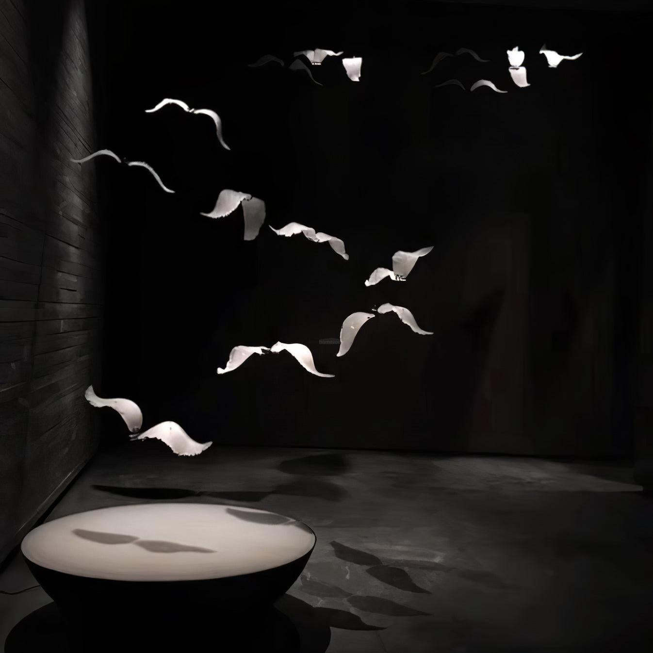 Large Seagull Chandelier with 1/3/5/7/9/11/12/18 heads-Sylvia Space