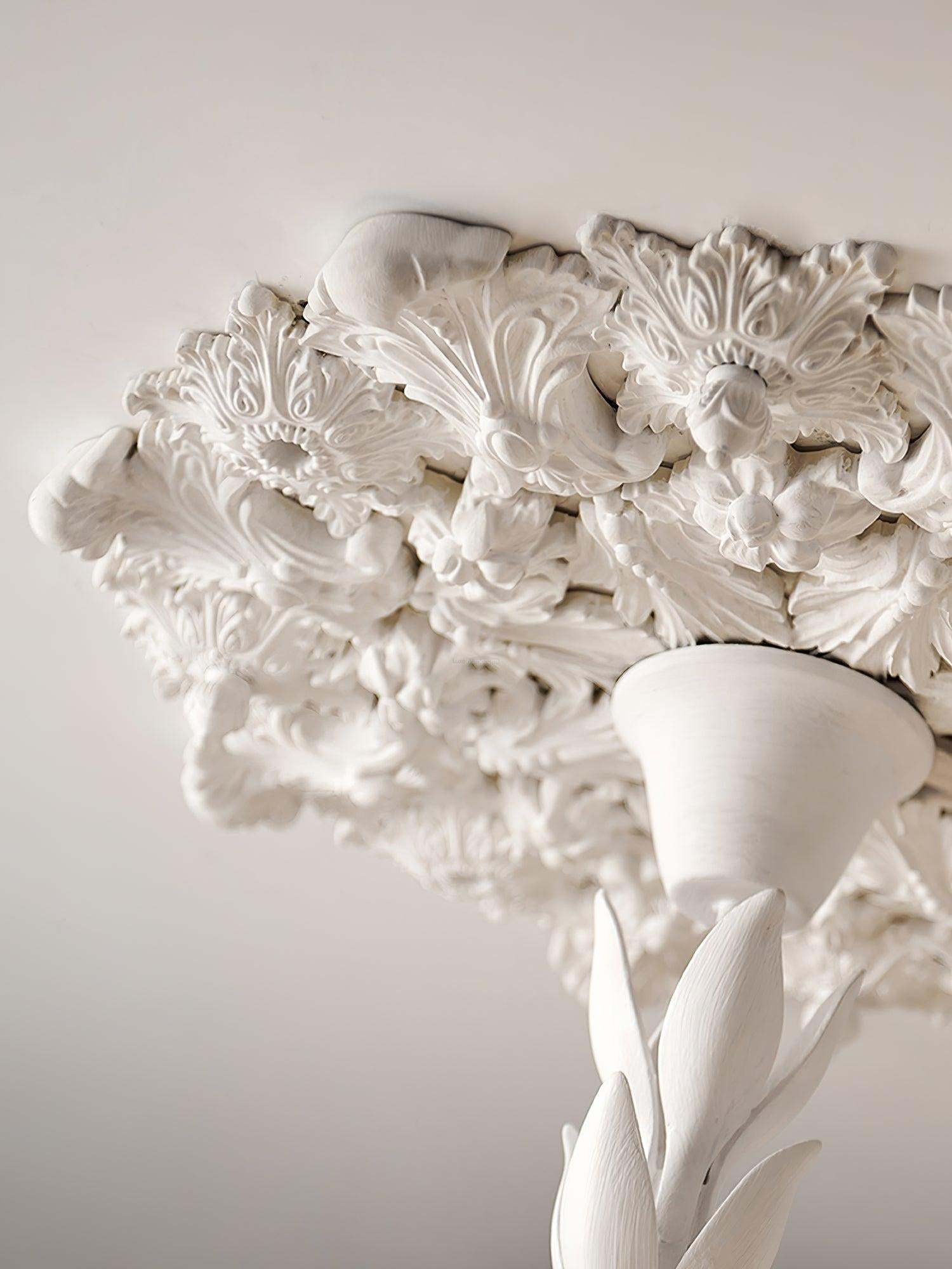 Tinsley Plaster Chandelier ∅ 23.6″/31.5''-Sylvia Space