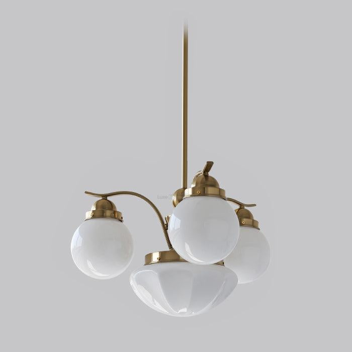 Ryttenberg Chandelier with 4/6 heads-Sylvia Space