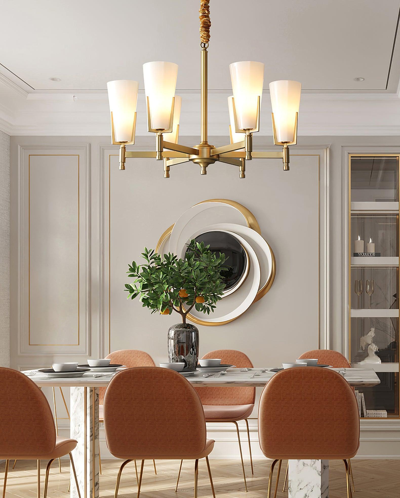 Upton Chandelier Φ 25.6″-Sylvia Space