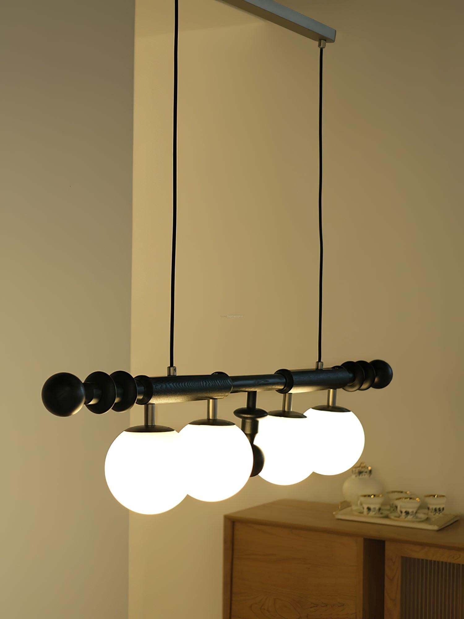 Roman Column Linear Chandelier-Sylvia Space