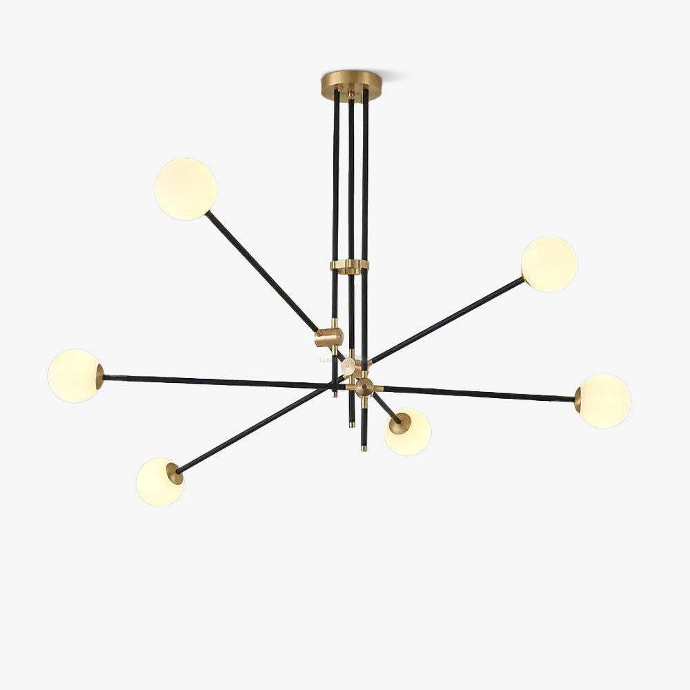 SI Chandelier with 2//3/4/6/9/12 heads-Sylvia Space