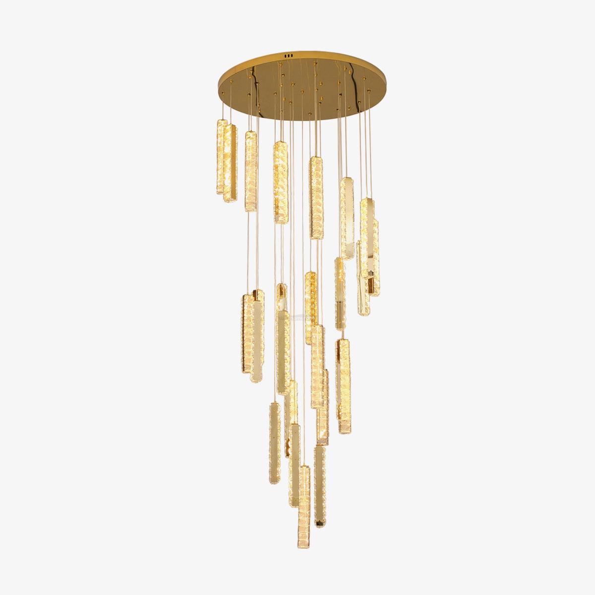 Villa Forci Chandelier with 12/15/18/21/24 heads-Sylvia Space