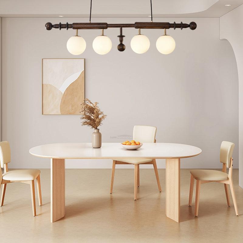 Roman Column Linear Chandelier-Sylvia Space