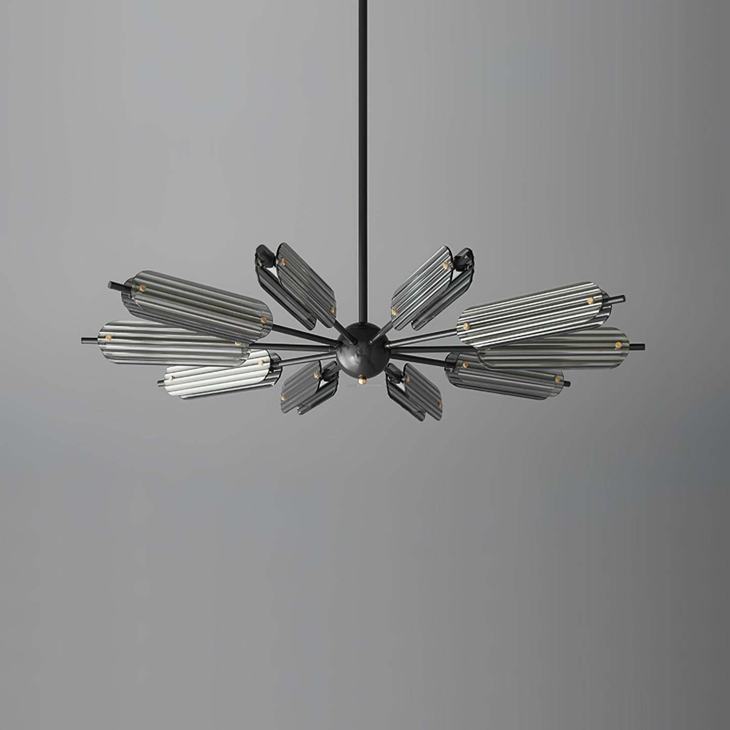 Sputnik Brass Chandelier with 6/8/10 heads-Sylvia Space