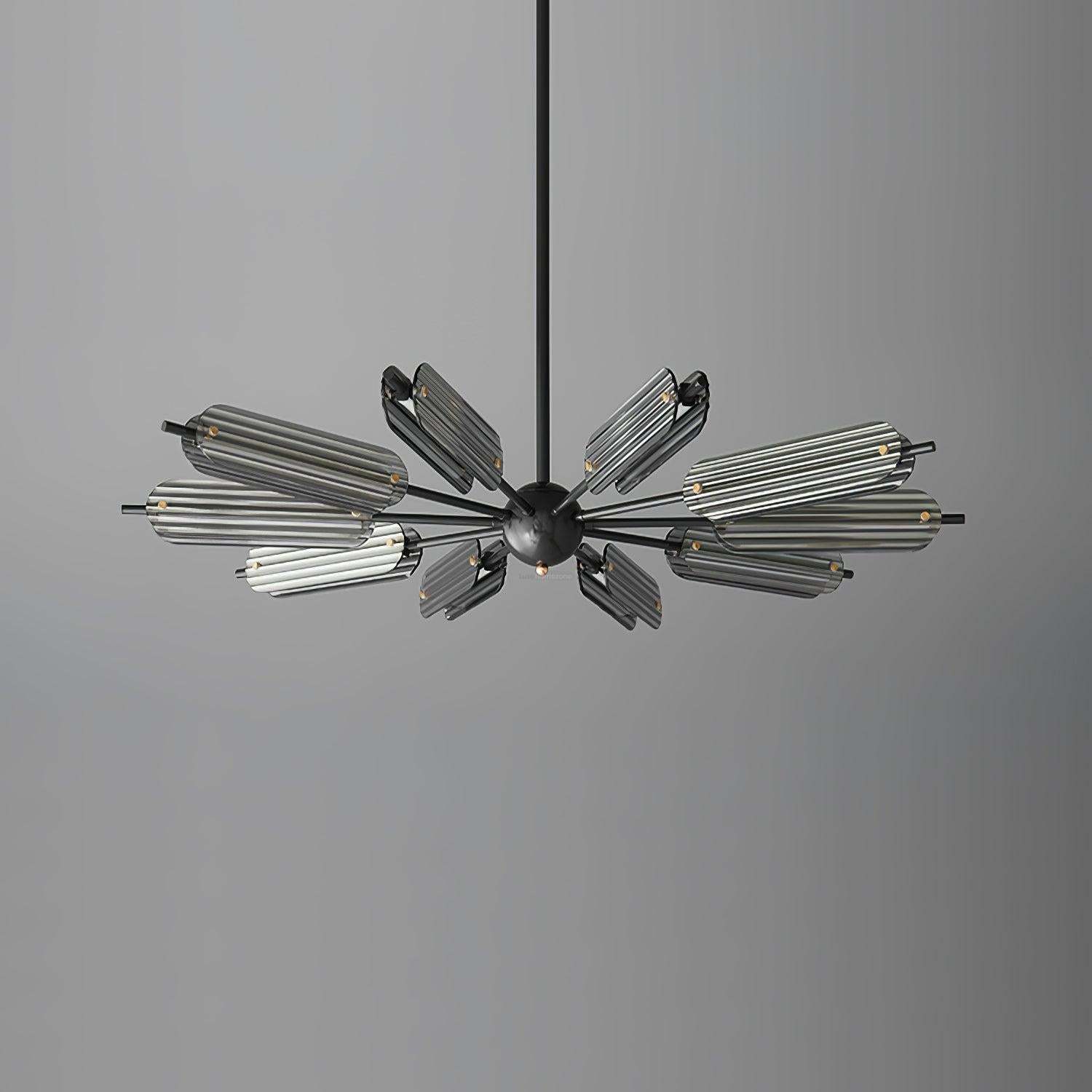 Sputnik Brass Chandelier with 6/8/10 heads-Sylvia Space