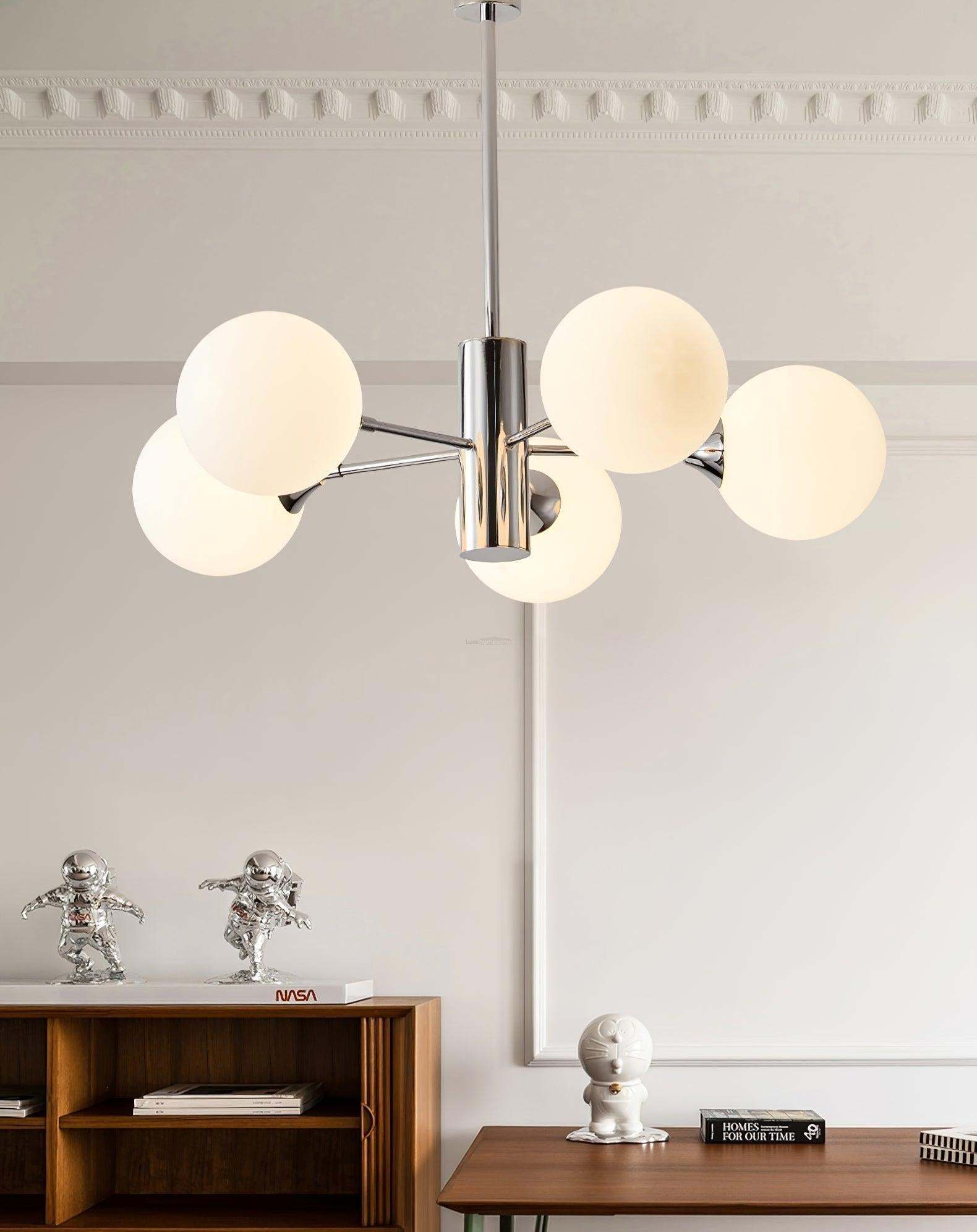 Lola Chandelier ∅ 22.4″-Sylvia Space
