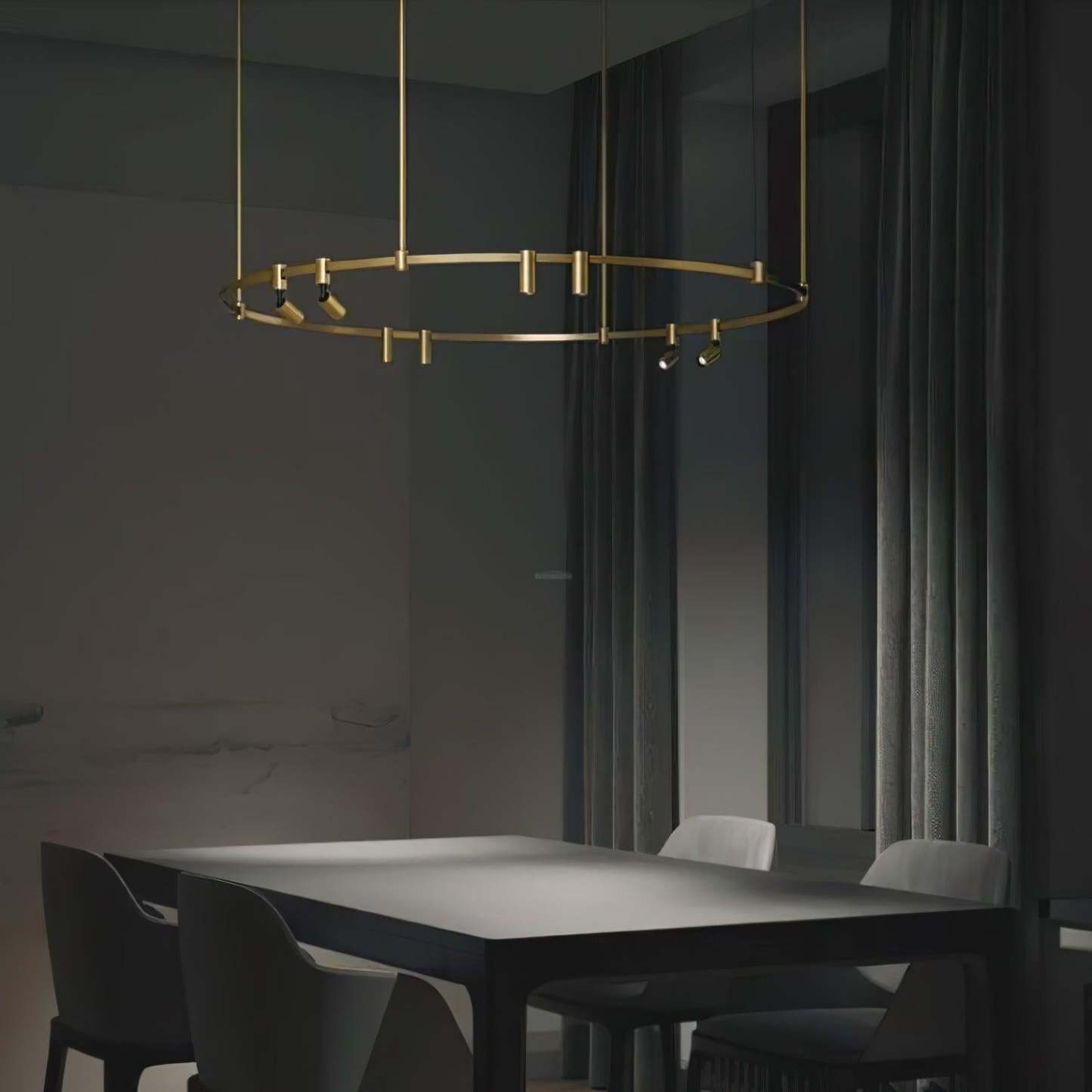 Auroom Ring Chandelier-Sylvia Space