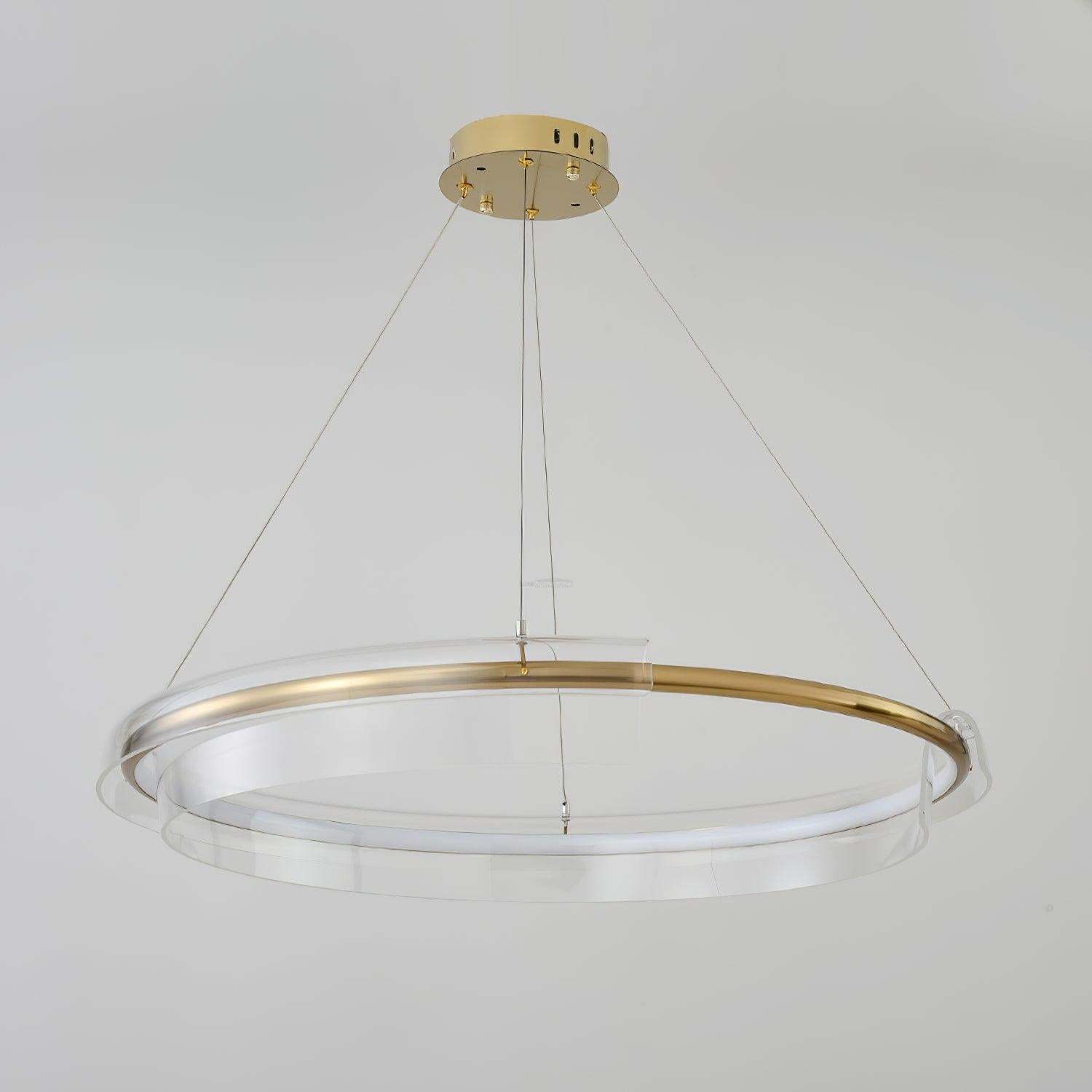Solstice LED Chandelier ∅ 23.6″-Sylvia Space