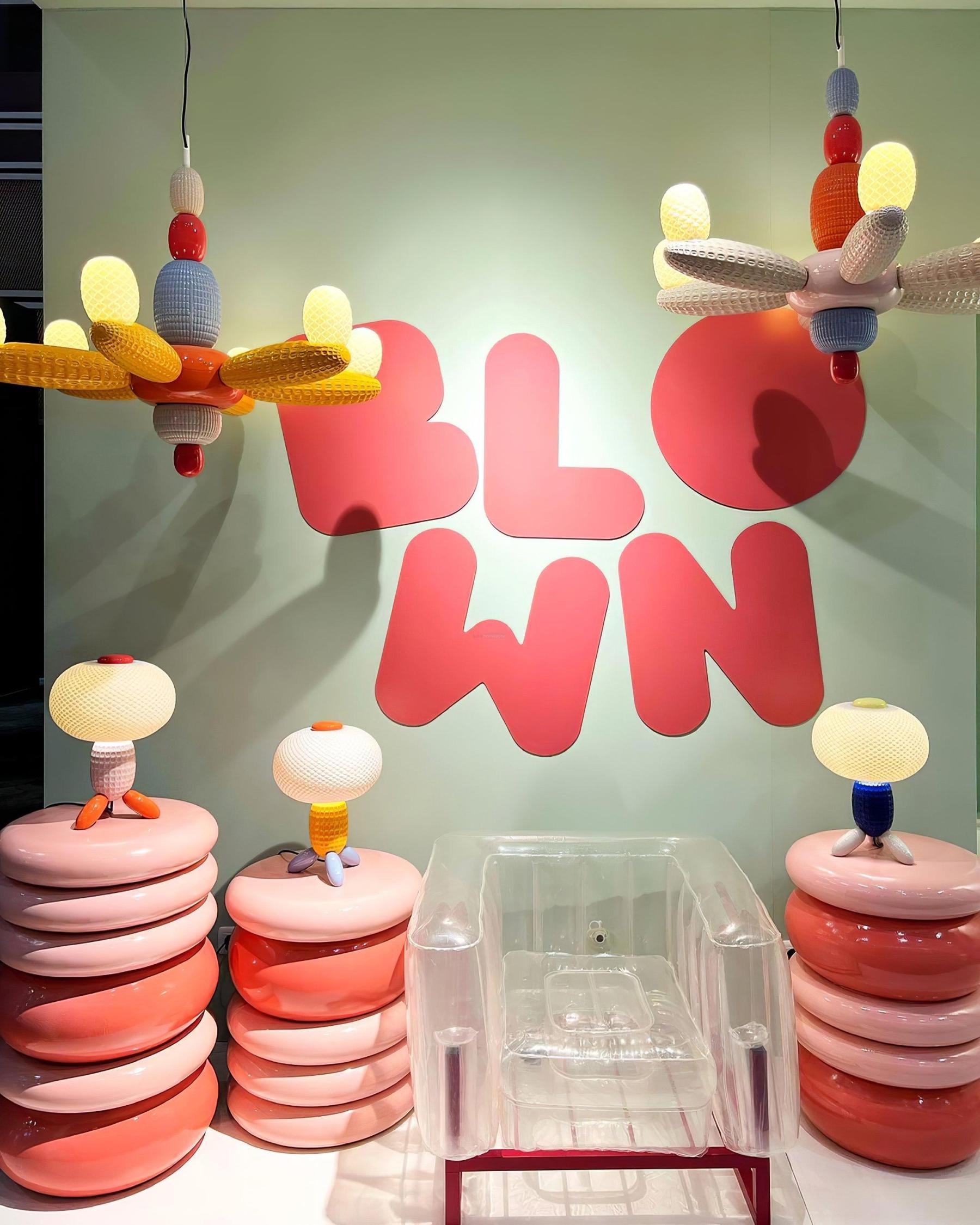 Balloons Chandelier ∅ 37.7″-Sylvia Space