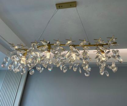 Sofia Chandeliers ∅ 26.3″~39.3''-Sylvia Space