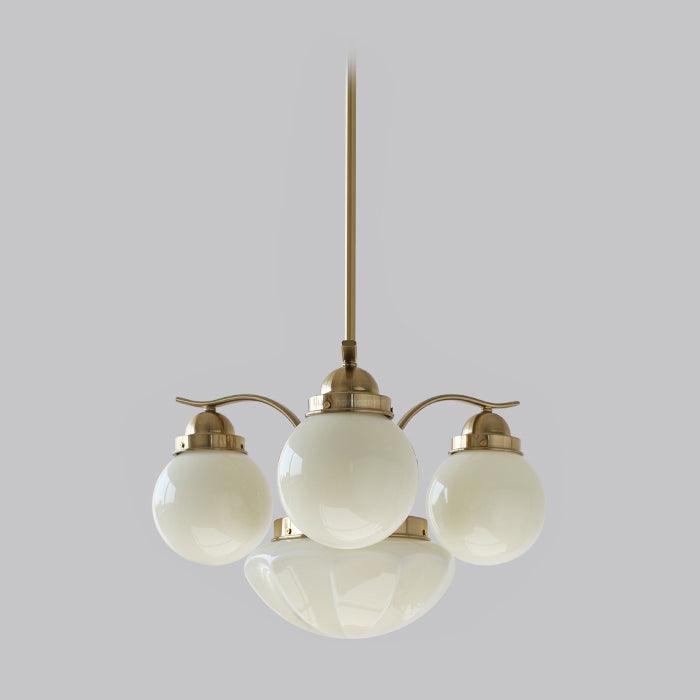 Ryttenberg Chandelier with 4/6 heads-Sylvia Space