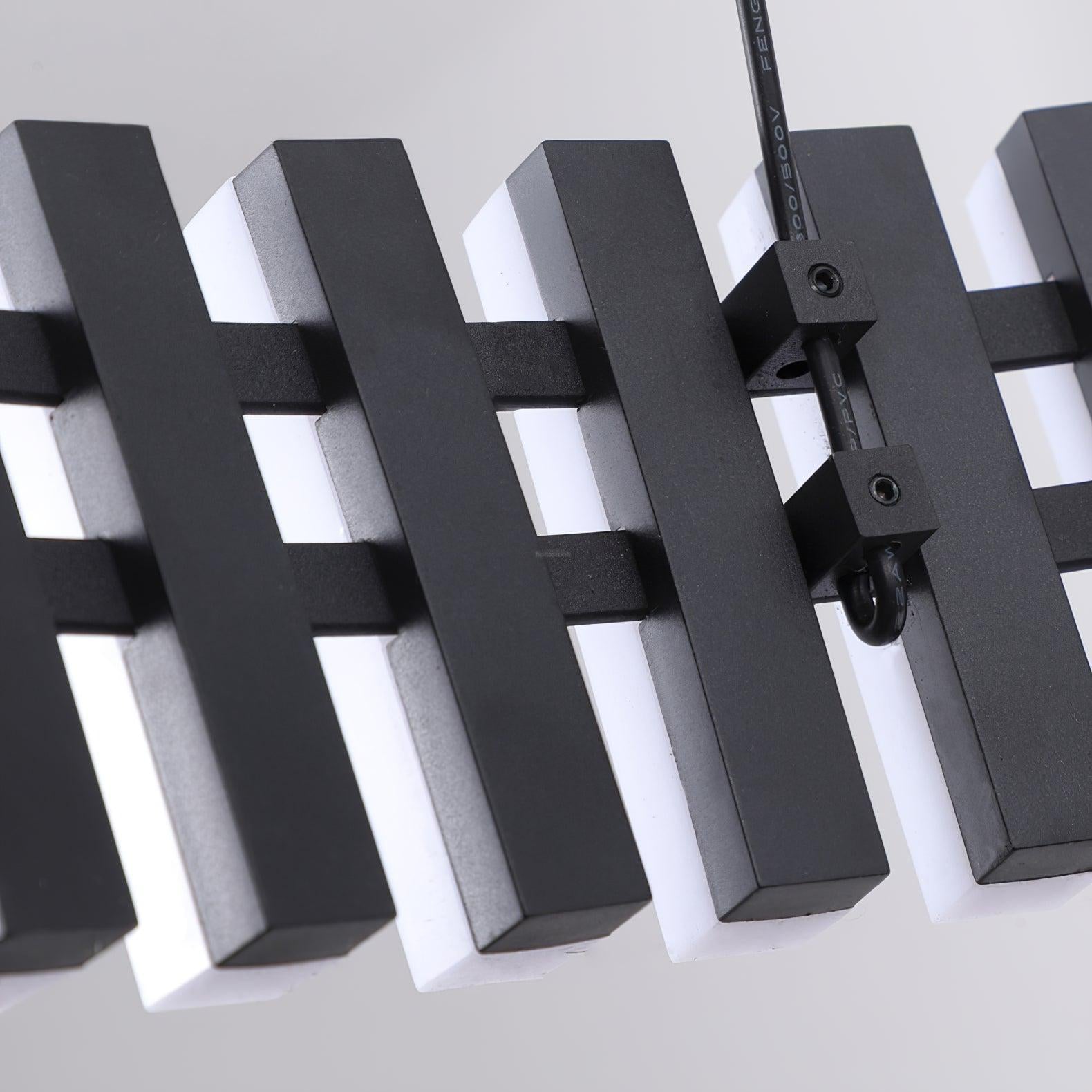 Hanging LED Chandelier ∅ 15.7″-Sylvia Space