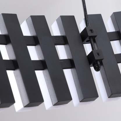 Hanging LED Chandelier ∅ 15.7″-Sylvia Space