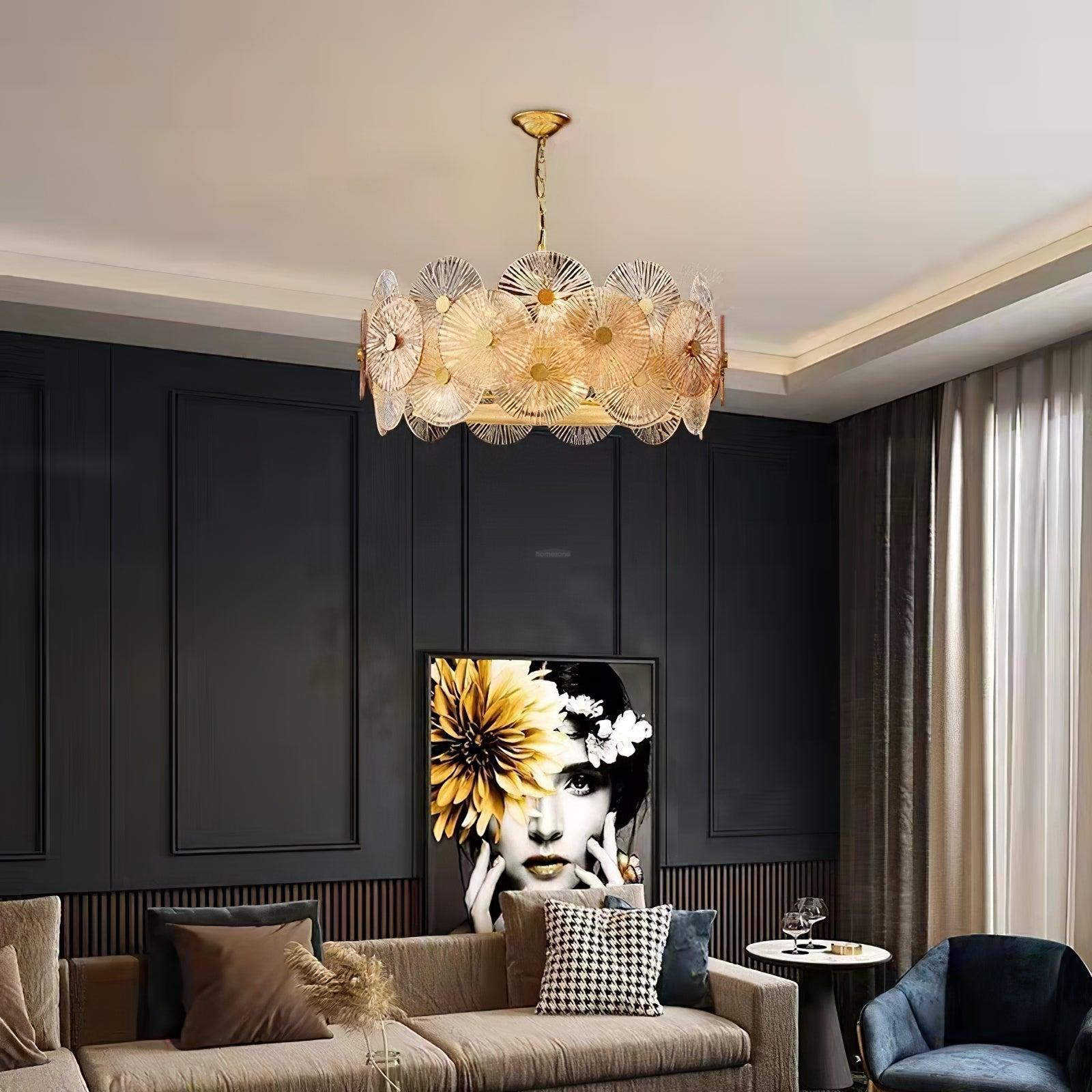 Maytoni Aster Round Chandelier-Sylvia Space