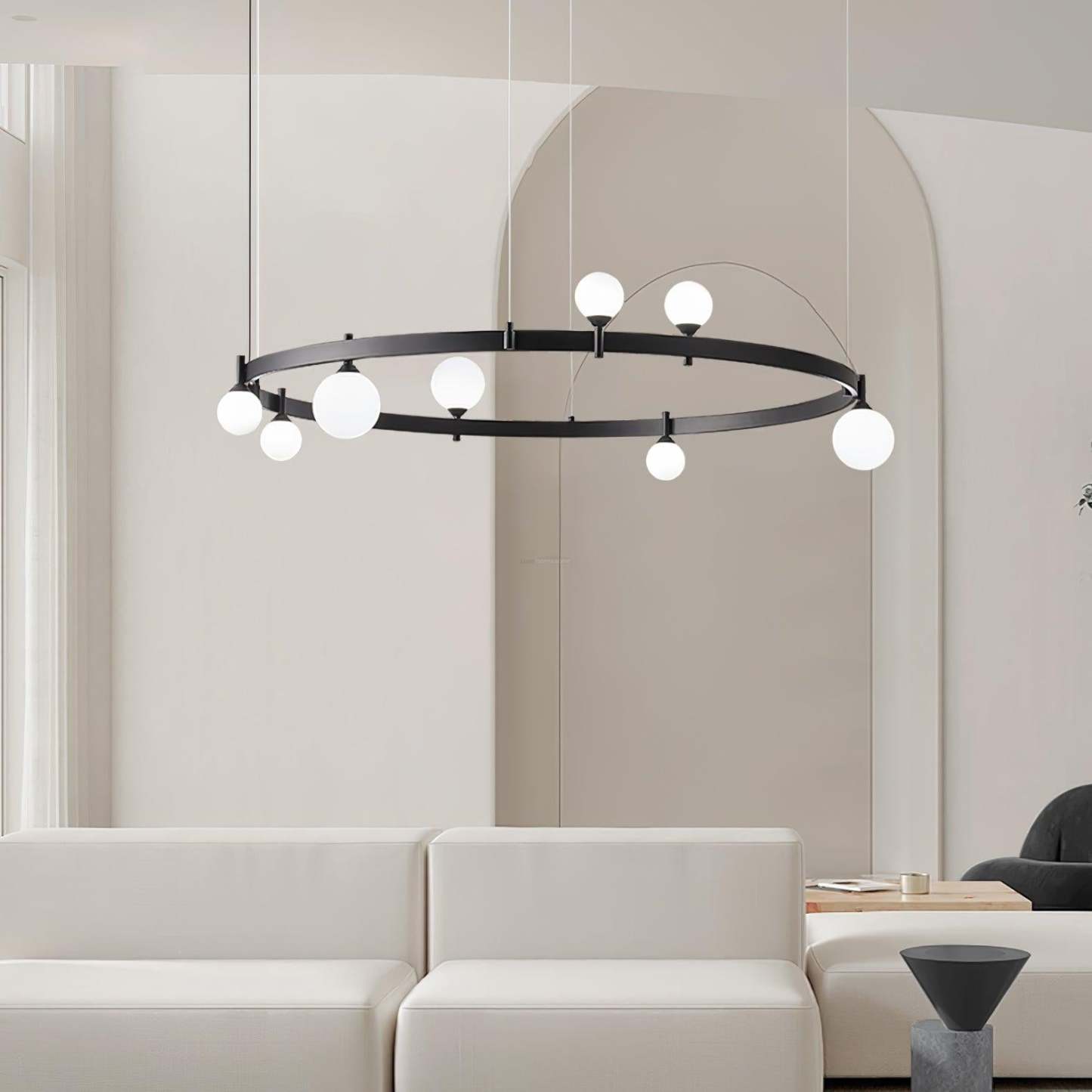 Pomi Ring Chandelier-Sylvia Space
