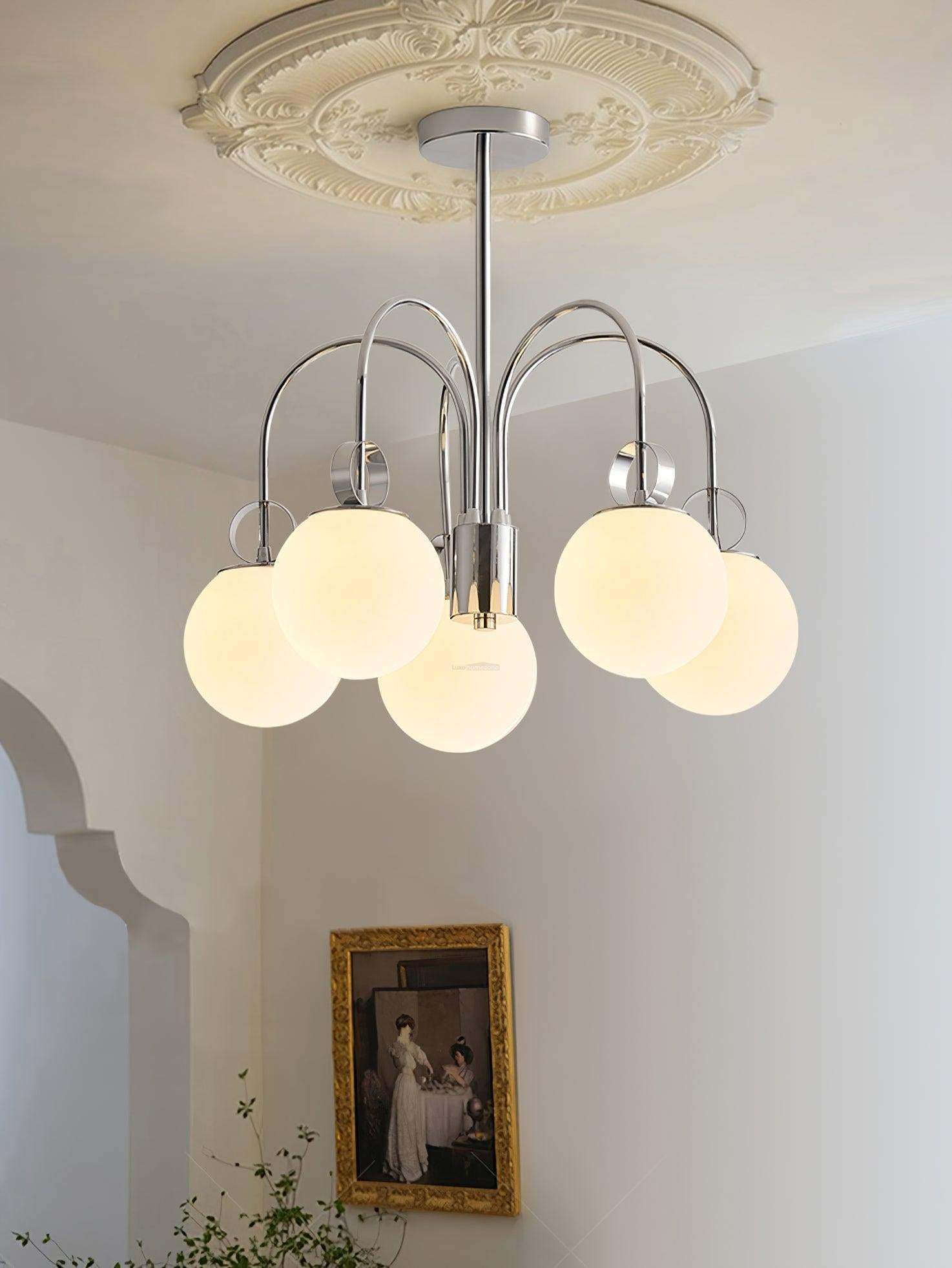 Carisa Collection Chandelier ∅ 18.5″-Sylvia Space