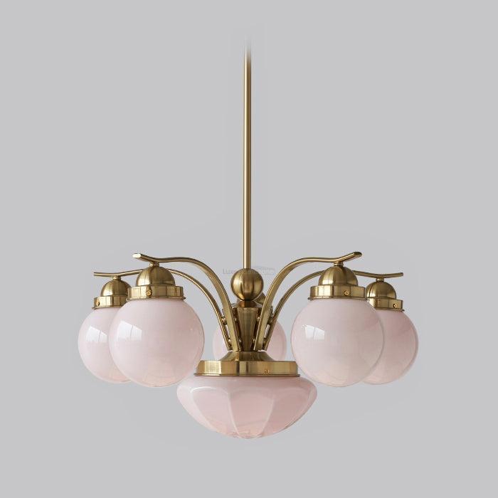 Ryttenberg Chandelier with 4/6 heads-Sylvia Space