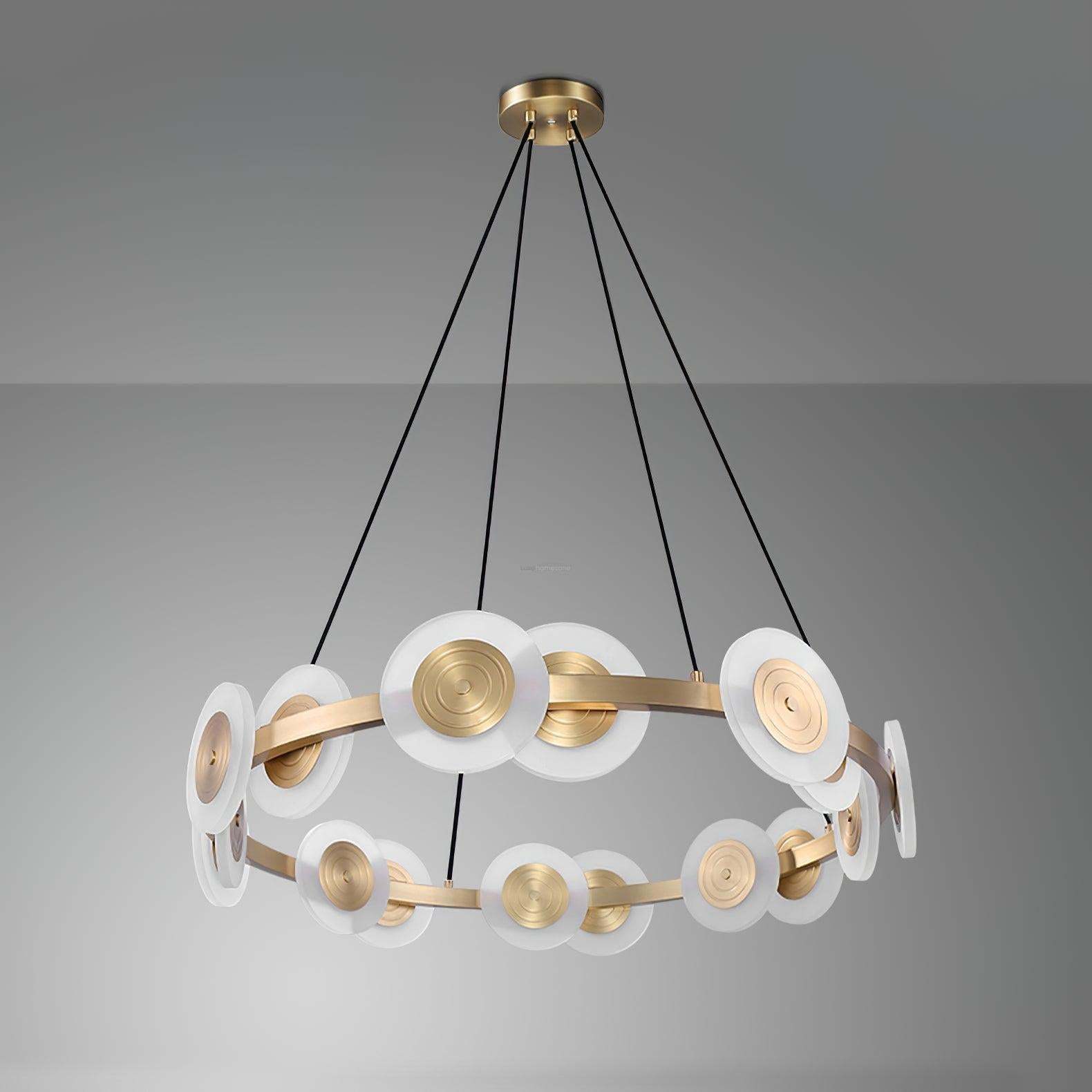 Samiya Nordic Chandelier ∅ 36.2″-Sylvia Space