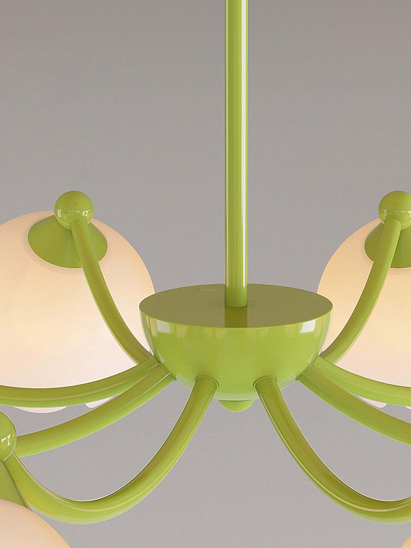 Murano Cream Chandelier with 3/5/6/8 heads-Sylvia Space