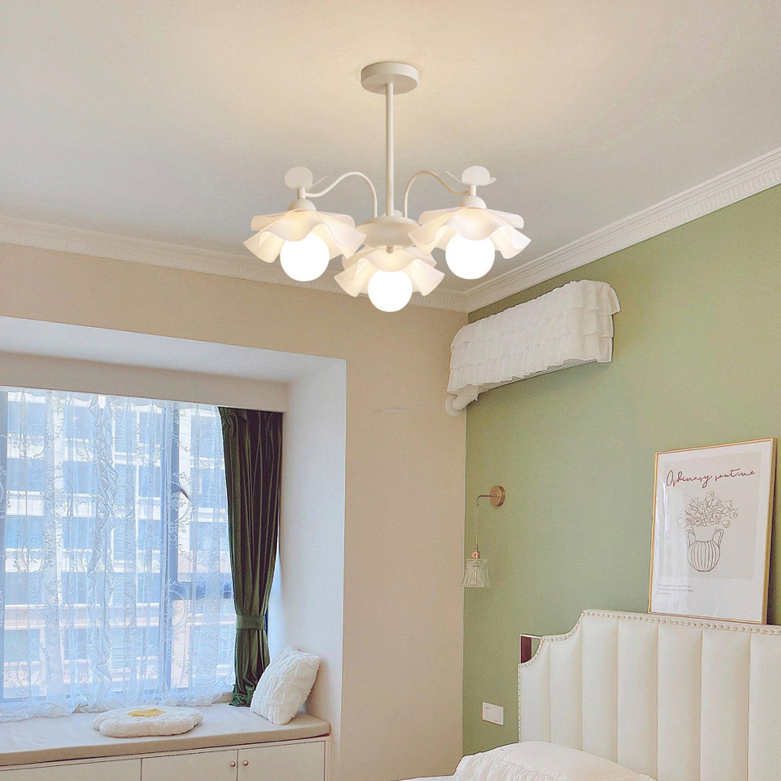 Murano Acrylic Chandelier with 3/5/8 heads-Sylvia Space