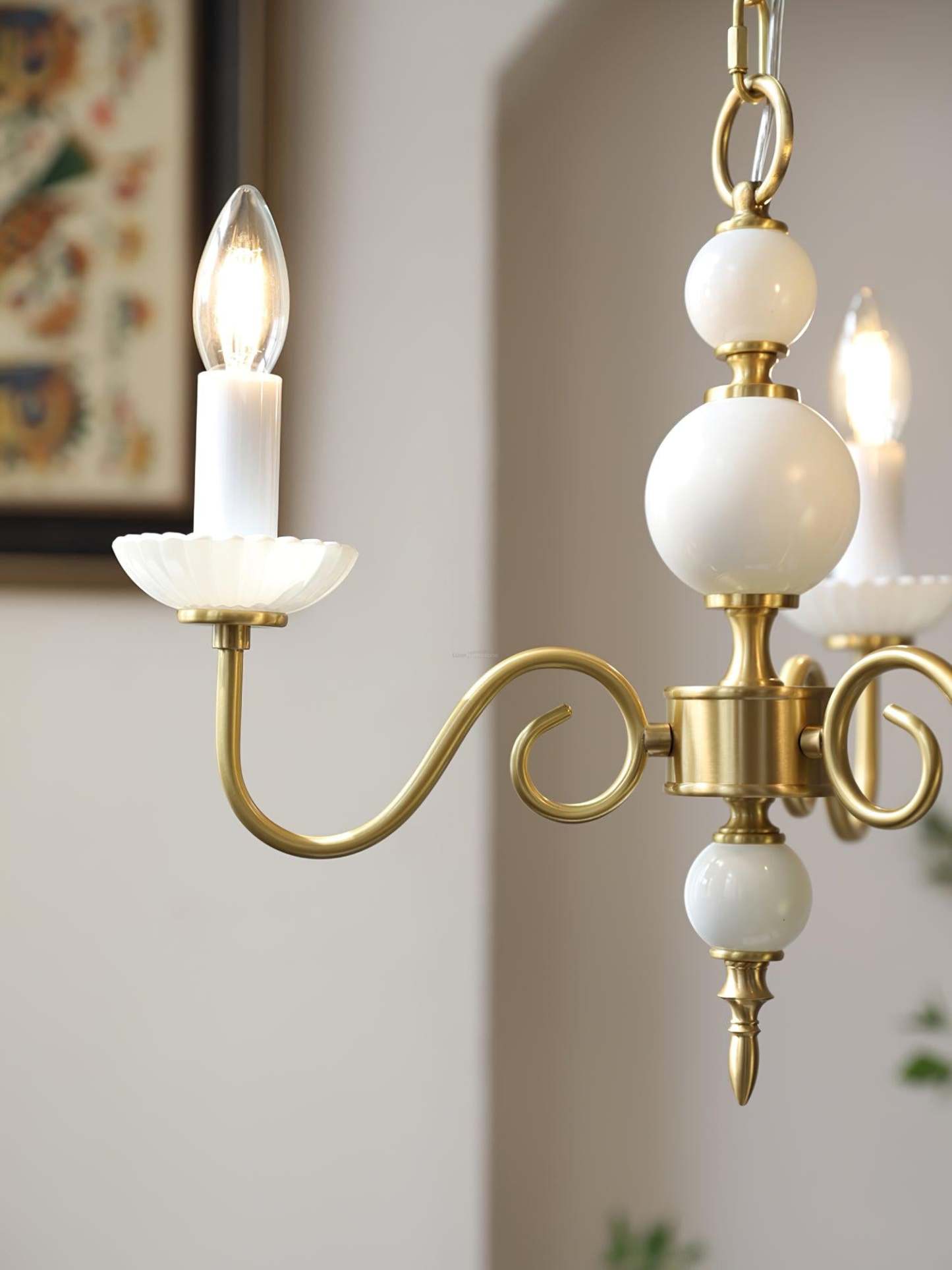 Carlita Chandelier with 3/5 heads-Sylvia Space