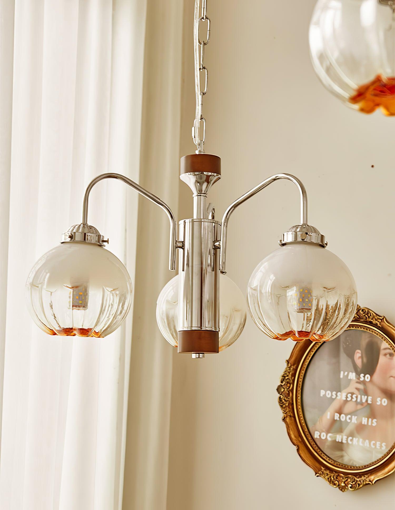 Flower Bud Chandelier ∅ 15.7″-Sylvia Space