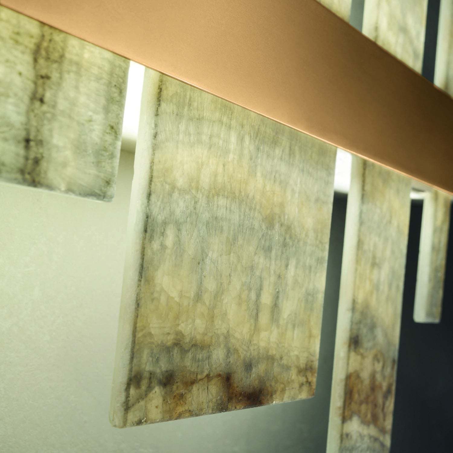 Honicé Onyx Ring Modern Chandelier [2 Sizes] - Masiero-Sylvia Space