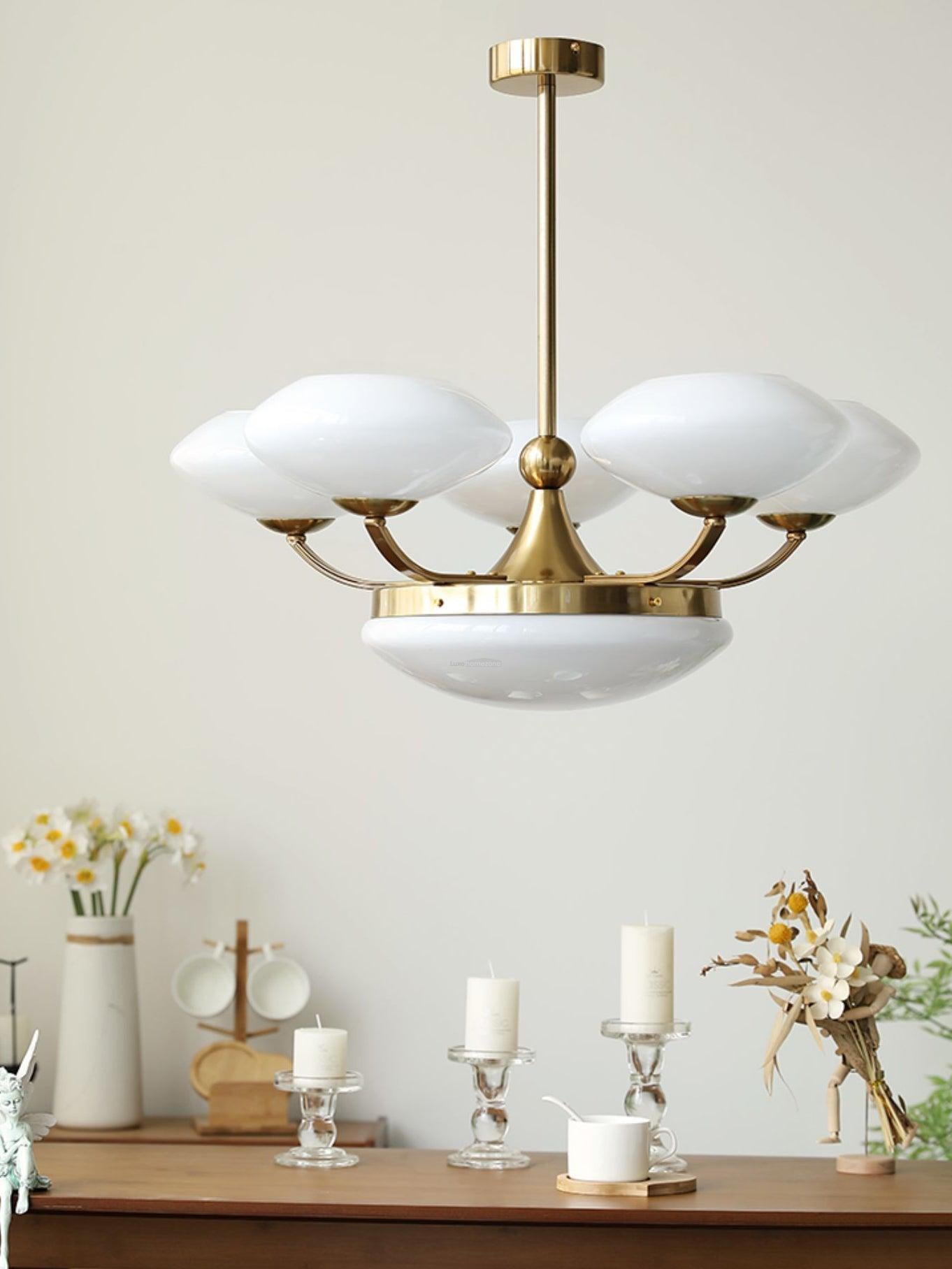 Keston Chandelier ∅ 27.6″-Sylvia Space